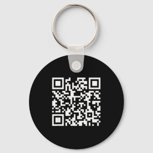 Porte-clés Code Qr Drôle N'Étais Pas Une Petite Btch Citation