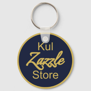 Porte-clés Code QR du logo professionnel personnalisé