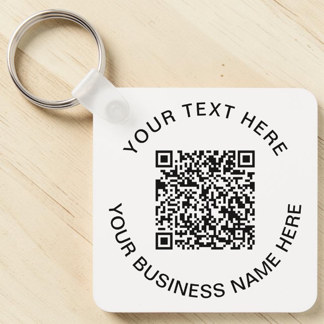 Porte-clés Code QR promotionnel (Promotional QR Code Keychain)