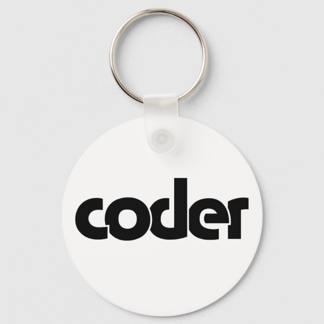 Porte-clés Coder (Recto)