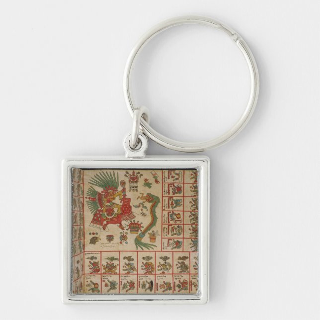 Porte-clés Codex aztèque Borbonicus (Devant)