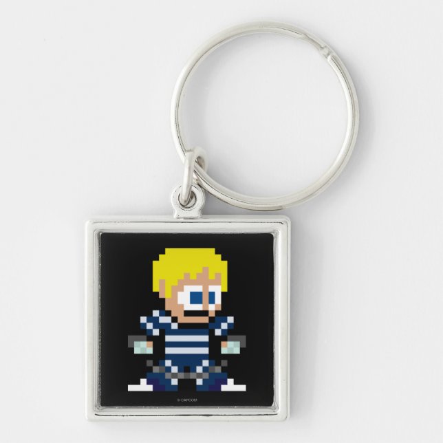 Porte-clés Cody à 8 bits (Devant)