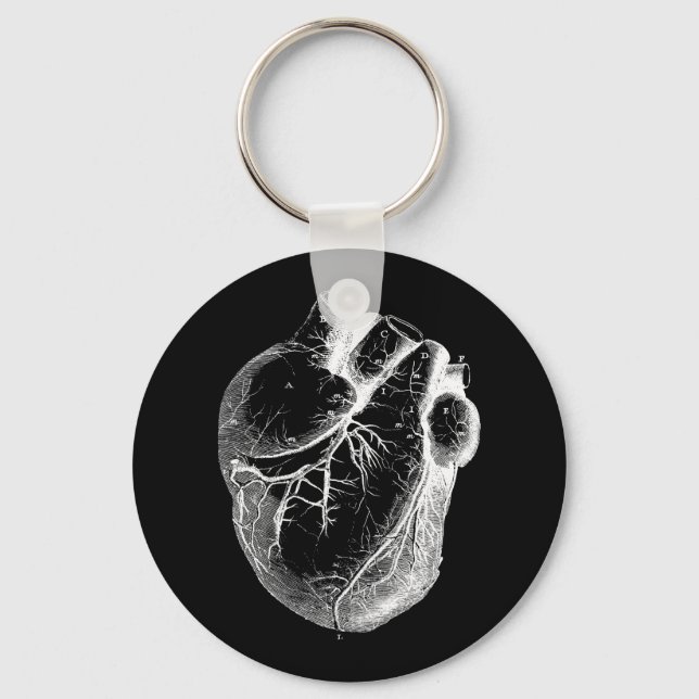 Porte-clés Coeur anatomiquement correct (Recto)