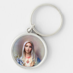 Porte-clés Coeur impeccable de Mary