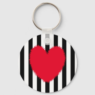 Porte-clés Coeur rouge