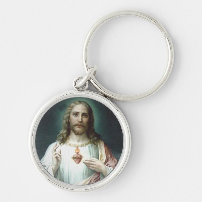 Porte-clés Coeur sacré de Jésus (Devant)