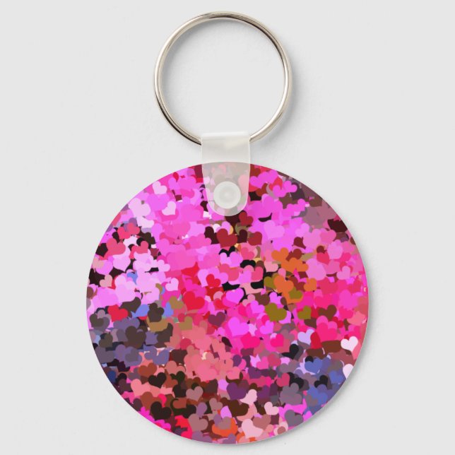 PORTE-CLÉS CŒURS (Recto)