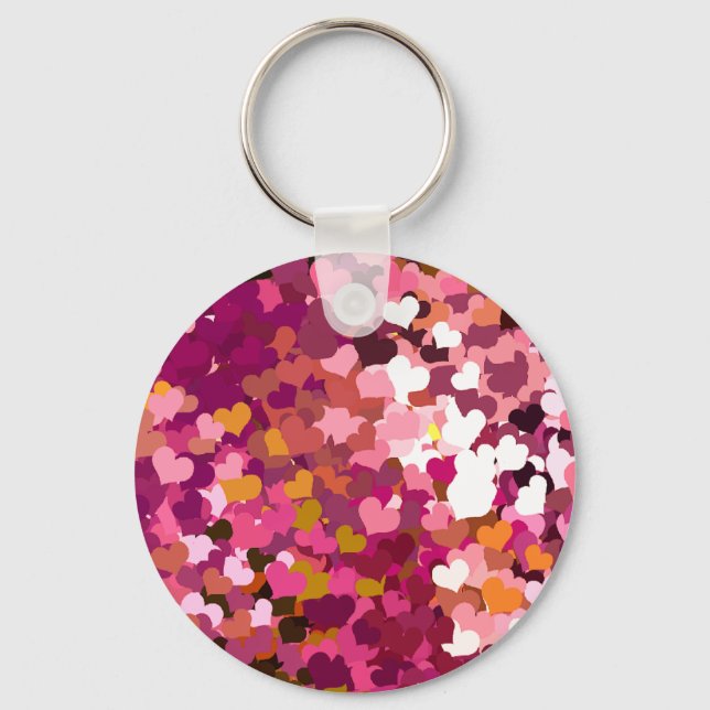 PORTE-CLÉS CŒURS (Recto)