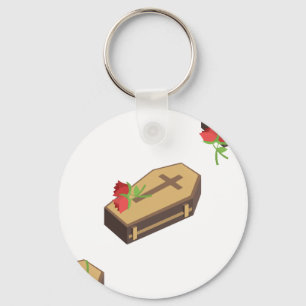 Porte-clés coffin emojis