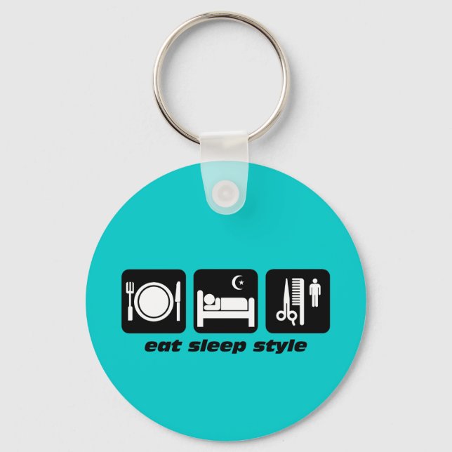 Porte-clés Coiffeuse (Recto)