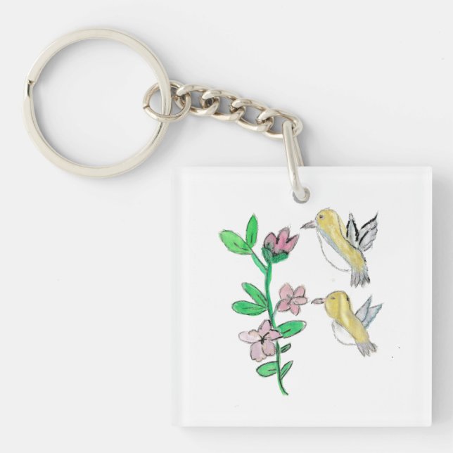 Porte-clés Colibri (Devant)