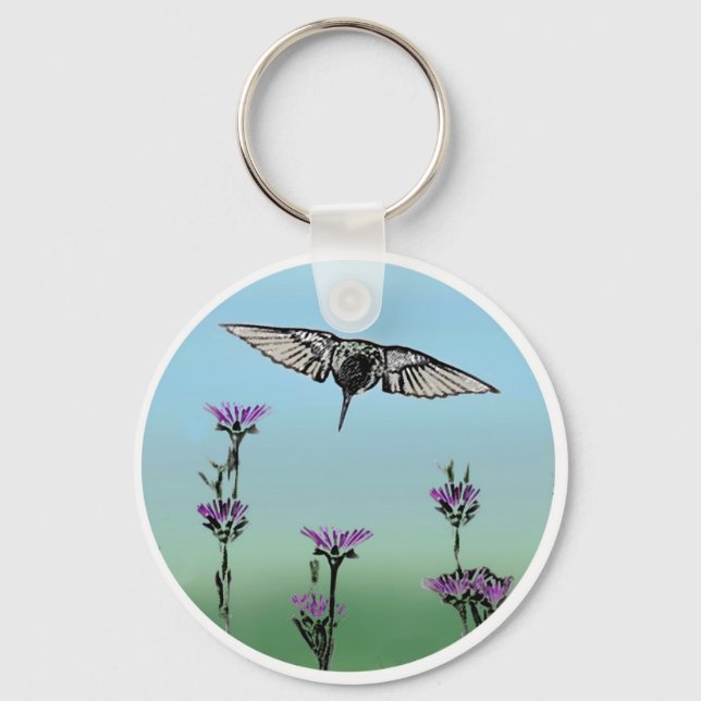 Porte-clés Colibri (Recto)