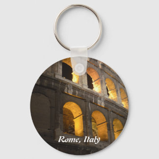 Porte-clés Colisée Rome Italie la nuit