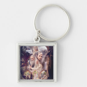 Porte-clés Collage de caractères Rivendell