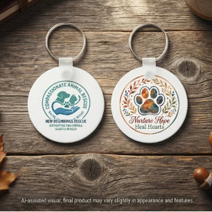 Porte-clés Collecte de fonds pour le sauvetage des animaux Ho
