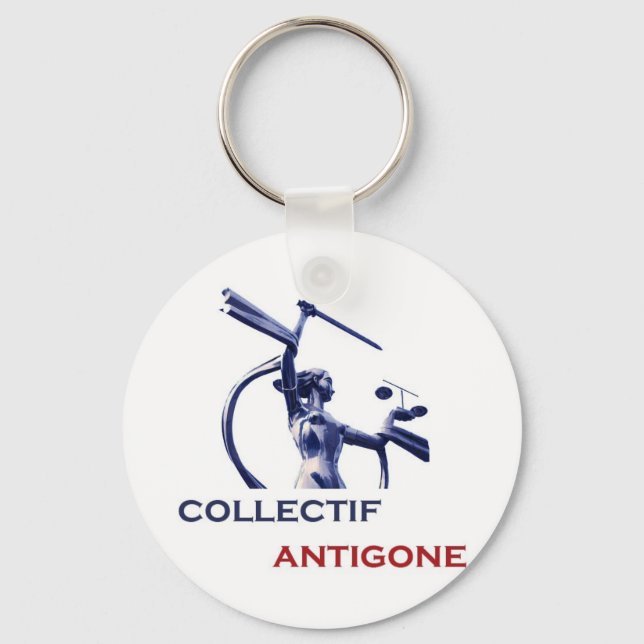 Porte-clés Collectif Antigone (Recto)
