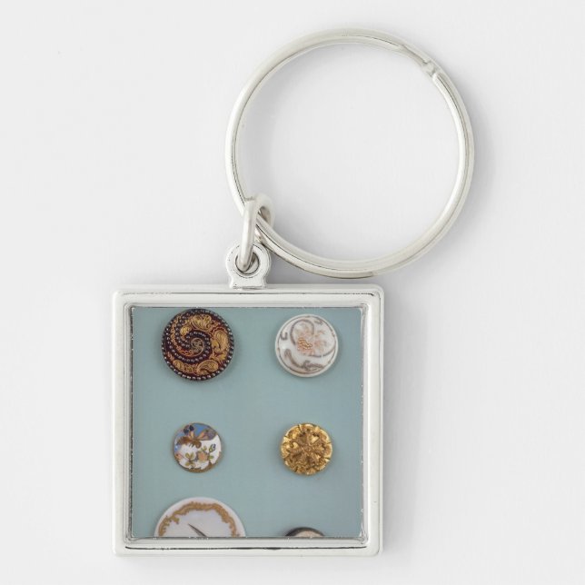 Porte-clés Collection de boutons (Devant)