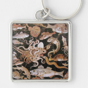 PORTE-CLÉS COLLECTION DE POMPEII/OCÉAN - SCÈNE DE VIE MARINE