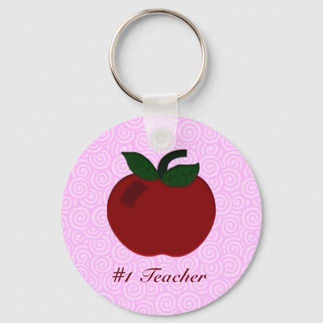 Porte-clés Collection d'enseignants Apple (Recto)