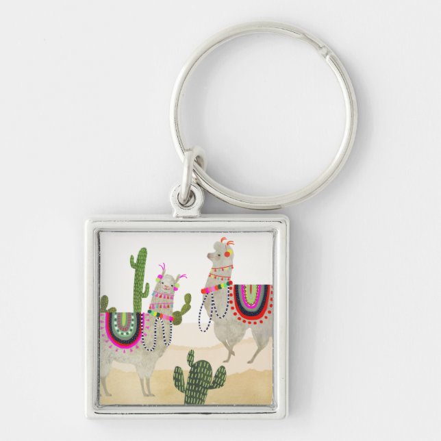 Porte-clés Collection Llamarama | Cute Llamas (Devant)