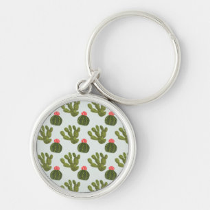 Porte-clés Collection Llamarama Motif Cactus mignon