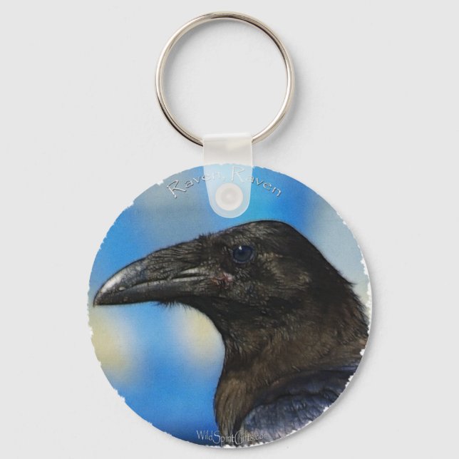Porte-clés Collection NOIR RAVEN (Recto)