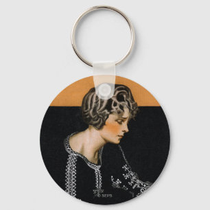 Porte-clés Collier cassé de perle