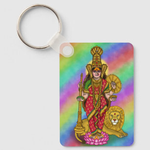 Porte-clés Collier de clés Divine Kolhapur Mahalakshmi
