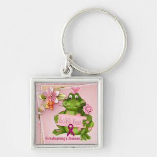 Porte-clés Collier de sensibilisation HD Je t'aime