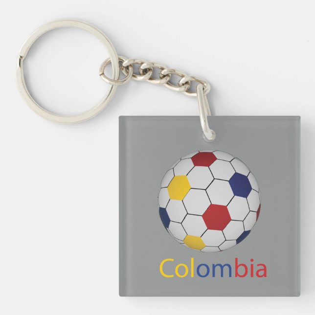 Porte-clés Colombia Soccer Keychain  (Devant)