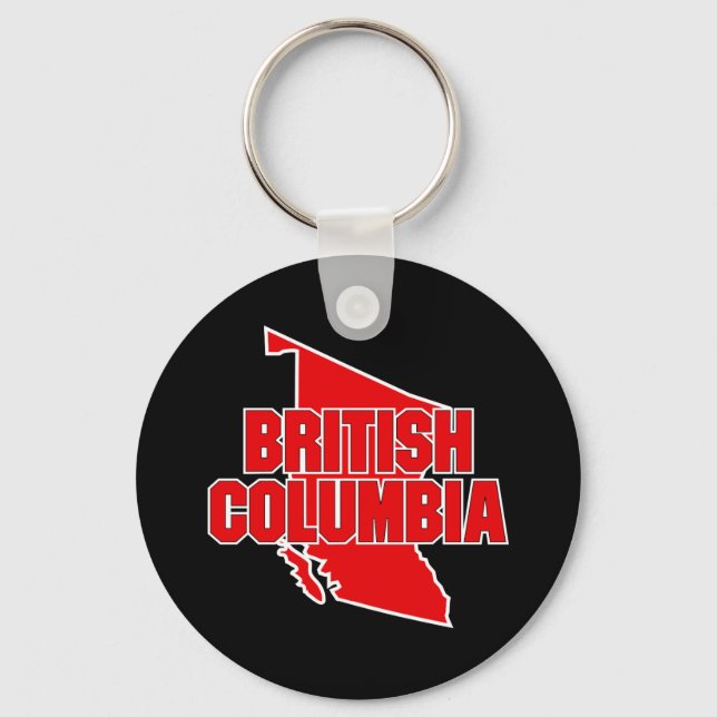 Porte-clés Colombie-Britannique (Recto)