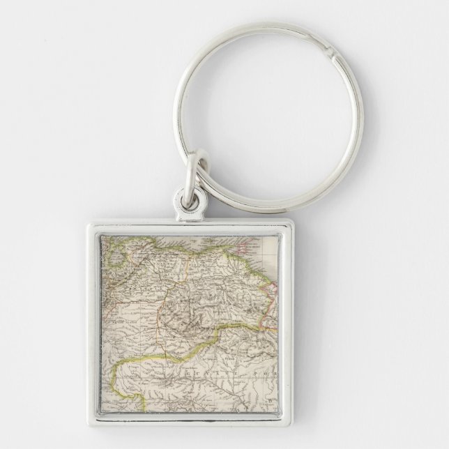 Porte-clés Colombie, Guyanes - Colombie-Britannique (Devant)