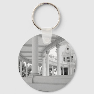 Porte-clés Colonnes Vintages Architecture Photographie noir e