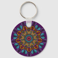 Coloré Moderne Mandala Trippy Psychedelic Hippie