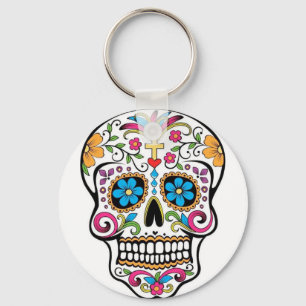 Porte-clés Colorful Sugar Skull
