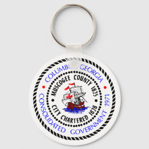 Porte-clés Columbus, Georgia Seal