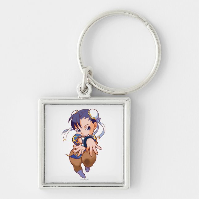 Porte-clés Combattant Chun-Li de poche (Devant)