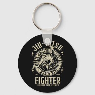 Porte-clés Combattant Jiu Jitsu Drôle BJJ T Jiu Jitsu Brésili