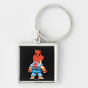 Porte-clés Combattant superbe II Turbo Akuma de puzzle