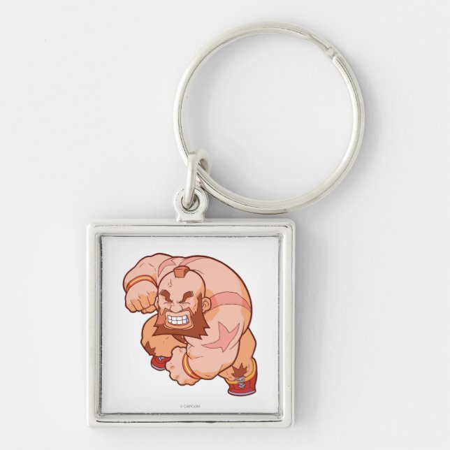 Porte-clés Combattant Zangief 2 de poche (Devant)
