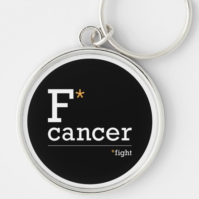 Porte-clés combattre le cancer porte - clé (Devant)
