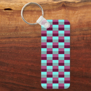 Porte-clés Combinaison de Turquoise et Purple Color