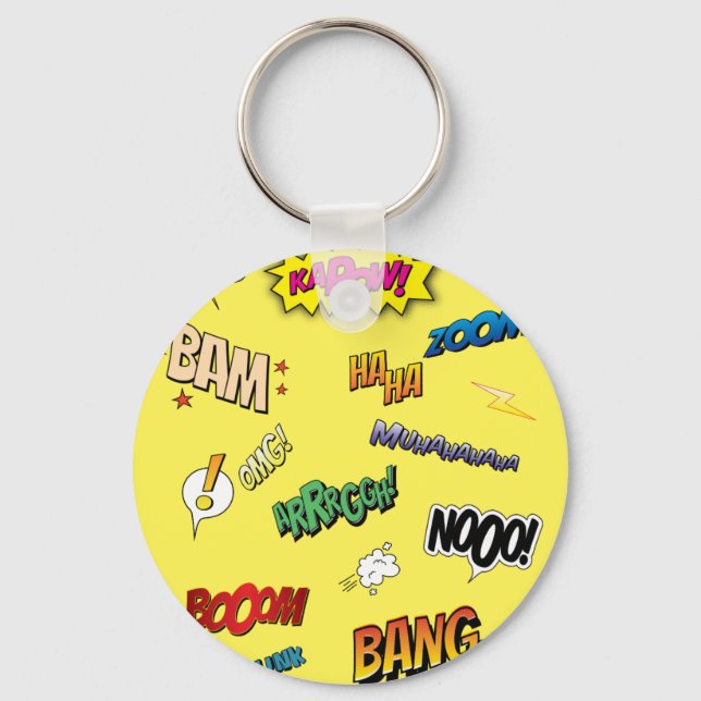 Porte-clés Comic Book (Recto)