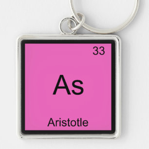 Porte-clés Comme - Aristote Drôle Élément Tee Symbole Chimie