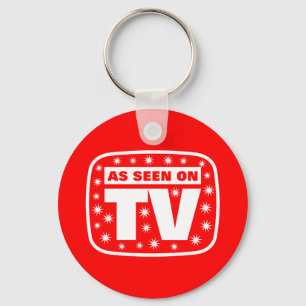Porte-clés Comme on le voit à la télévision - CH 2 Avec des é