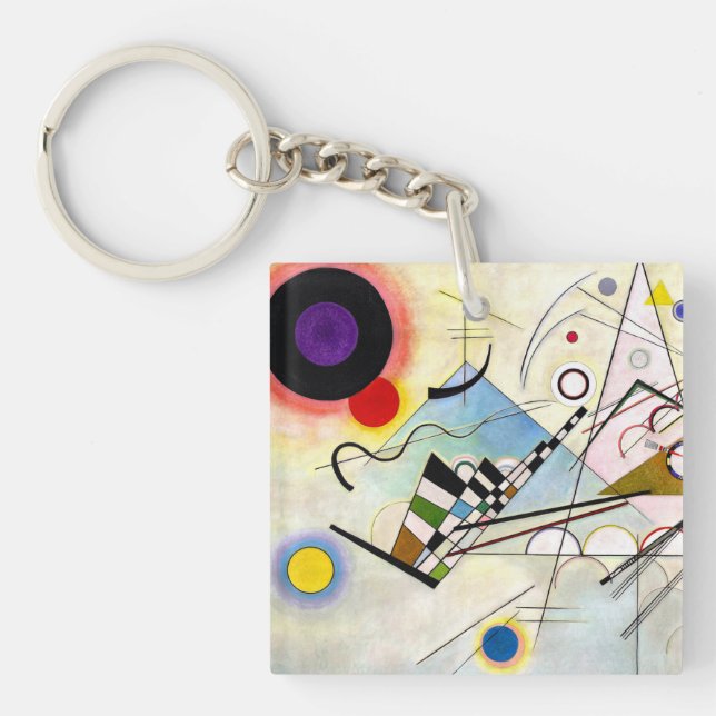 Porte-clés Composition Kandinsky 8 (Devant)