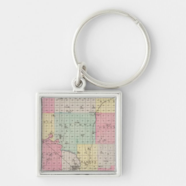 Porte-clés Comté de Coffey, Kansas (Devant)