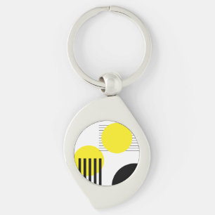 Porte-clés Conception abstraite