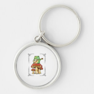 Porte-clés Conception Artistique de Mycologie Goblincore Gren