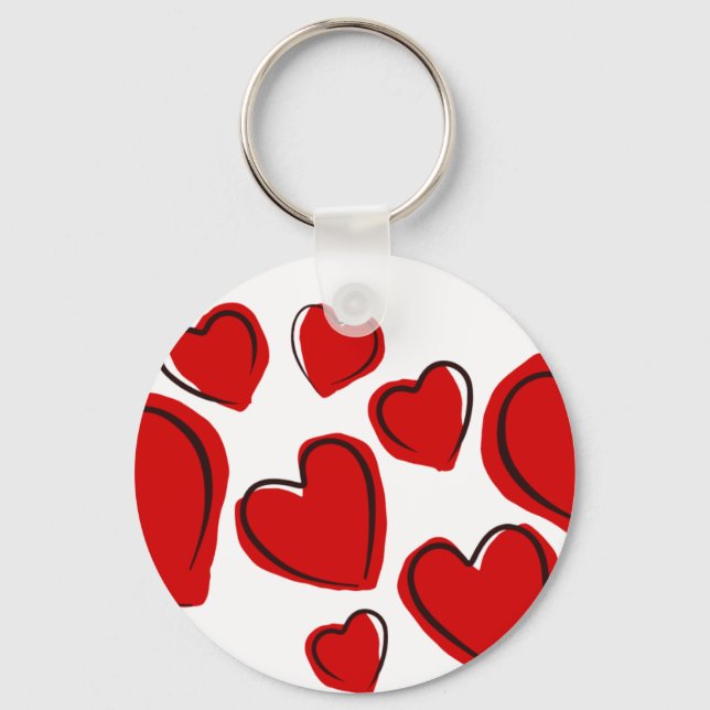 Porte-clés Conception cardiaque (Recto)